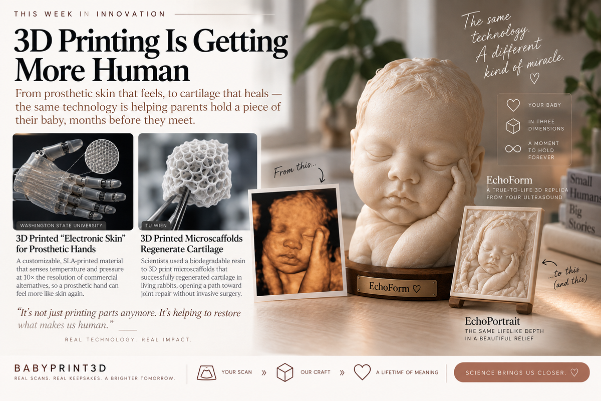 Scientists Are 3D Printing Human Skin and Cartilage This Week. We've Been Perfecting a Different Kind of Lifelike Detail.