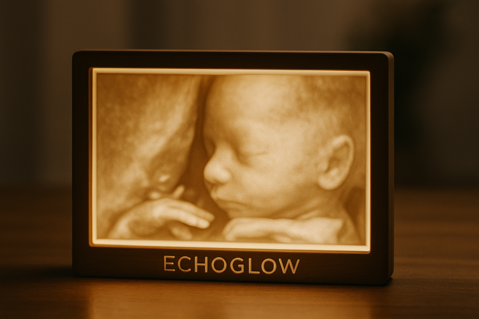 EchoGlow | Pregnancy Keepsakes Individually Crafted from Your Baby's Ultrasound Images