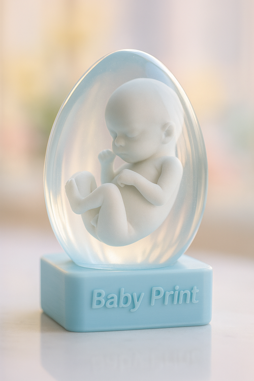 FirstForm | Meticulously crafted from 3D ultrasound data to create a true-to-life, touchable object